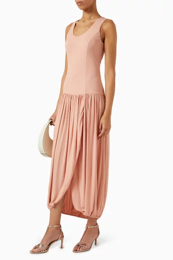 Dalida Dress in Viscose-crepe