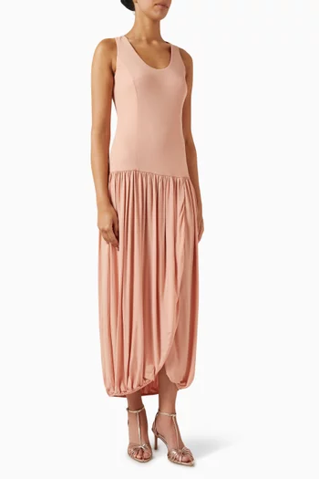 Dalida Dress in Viscose-crepe