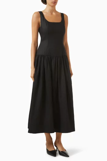 Drop-waist Dress in Linen