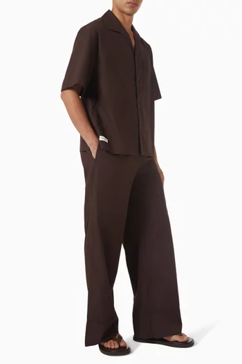 Pyjama Shirt in Cotton