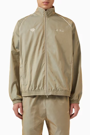 Jack Shiny Track Jacket in Technical Fabric