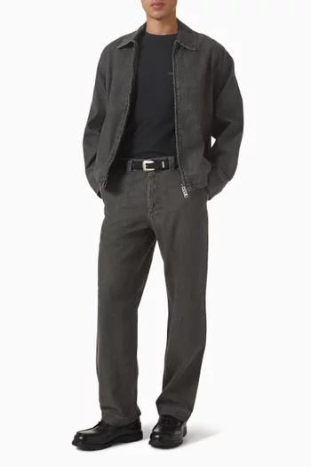 Loose Fit Jeans in Selvedge Denim