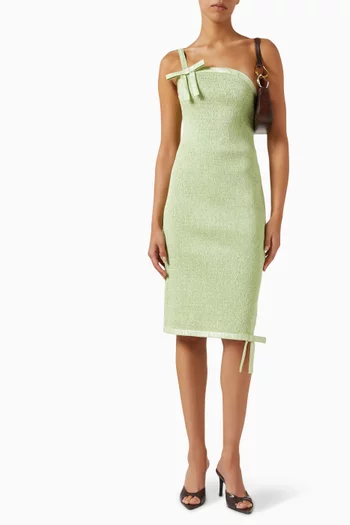 Gift Bow Midi Dress