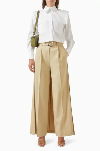 Archive Shirt in Cotton Poplin