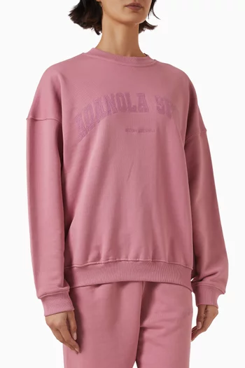 AS Oversized Sweatshirt in Organic Cotton