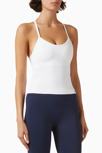 Form Classic Seamless Cross Back Tank Top