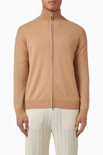 Zip Jacket in Knit