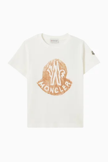 Logo T-shirt in Cotton
