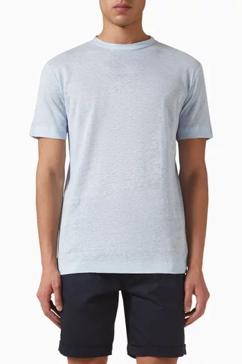 City T-shirt in Linen
