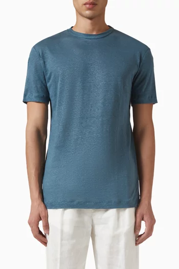 City T-shirt in Linen