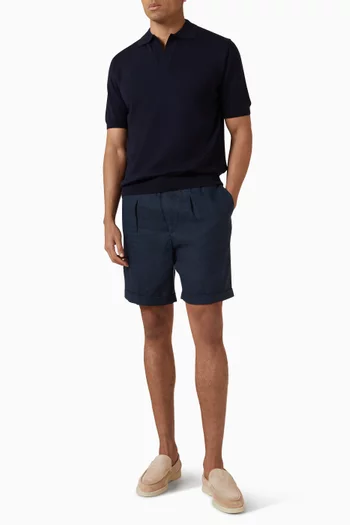 Buttonless Polo Shirt in Cashwool®