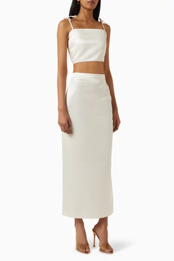 Solene Co-ord Set in Cotton & Linen