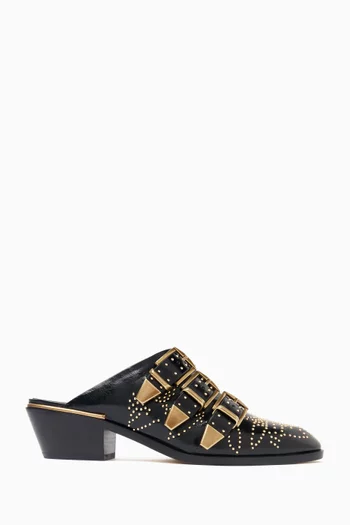 Susan 60 Mules in Leather