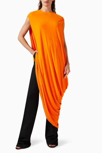Impossible Asymmetric Top in Viscose