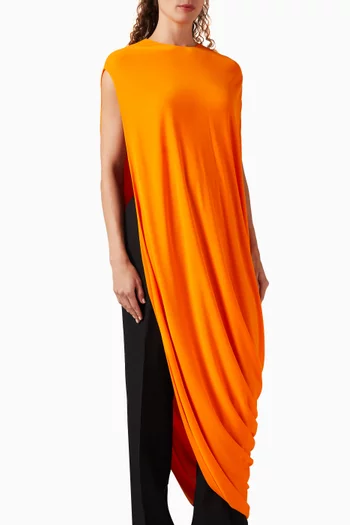 Impossible Asymmetric Top in Viscose