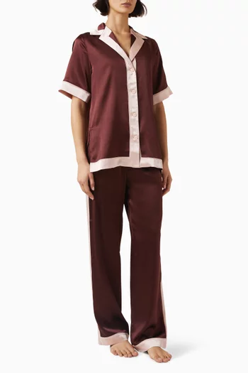 Tilda Pyjama Set in Silk