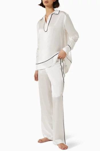 Anita Pyjama Set in Silk