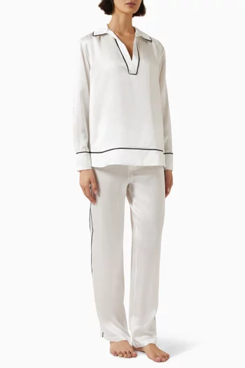 Anita Pyjama Set in Silk