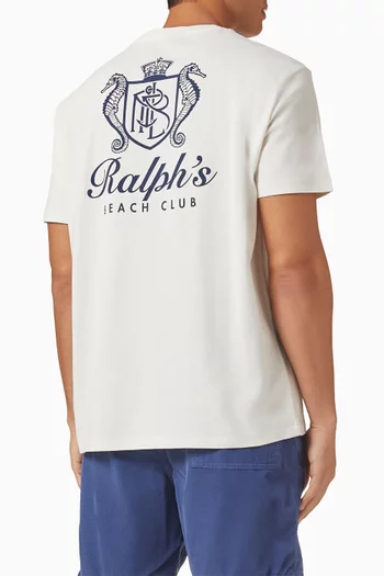 Graphic-print T-shirt in Cotton