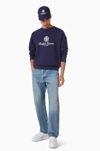Straight-leg Jeans in Denim
