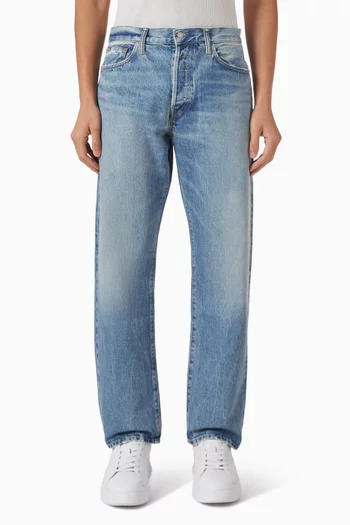 Straight-leg Jeans in Denim
