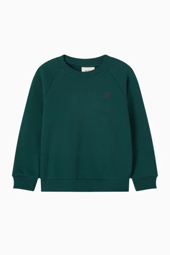 Norregaard Contrast Sweatshirt in Organic Cotton