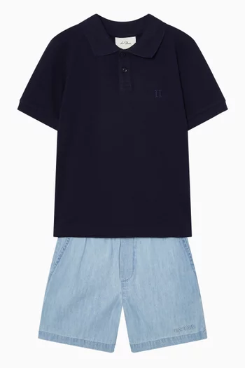 Polo Shirt in Cotton Piqué