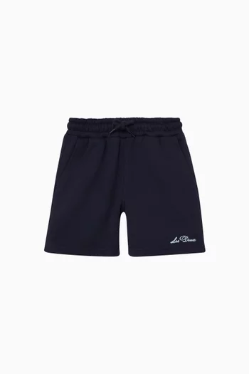 Globe Sweatshorts in Cotton-terry
