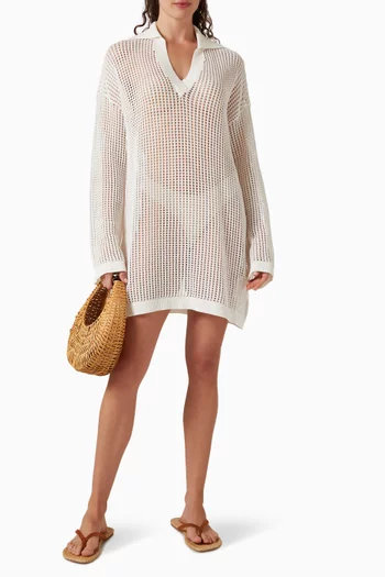 Cove Short Tunic in Crochet