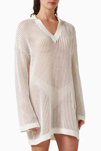 Cove Short Tunic in Crochet