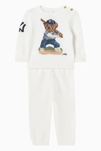 Polo Bear Sweater & Pants Set