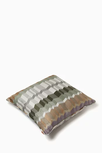 Positano Filled Cushion in Cotton, 45 x 45cm