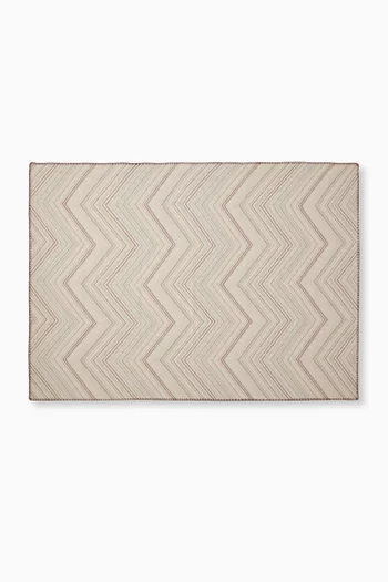 Catullo Plaid Throw in Wool-cashmere, 130 x 190cm