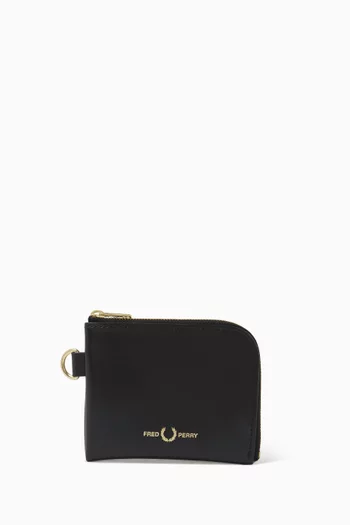 Zip Wallet in Leather