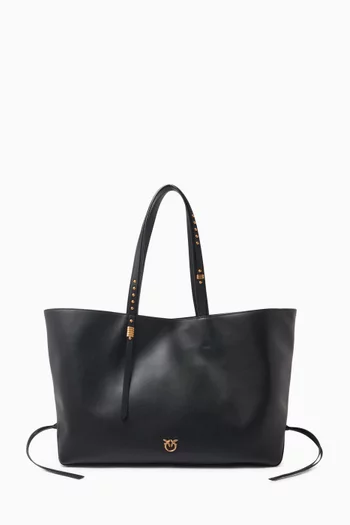 Medium Cabas Classic Tote Bag in Soft Leather