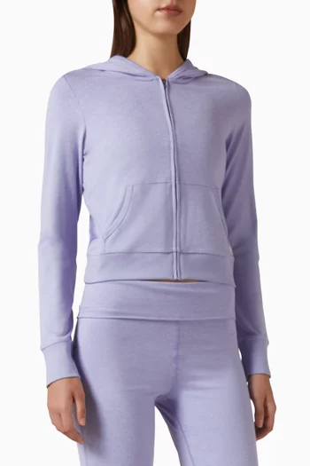 Halo Mini Full-zip Hoodie in DreamKnit™