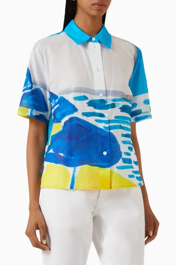 x Christina Zimpel Shirt in Cotton