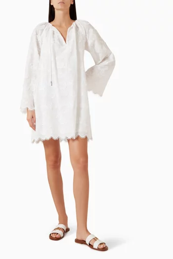 V-neck Mini Dress