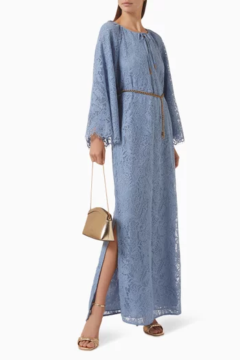 Corded Floral Lace Kaftan