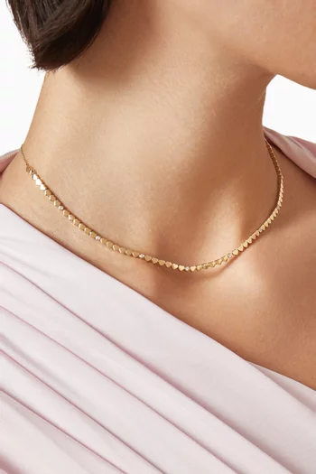 Lit Necklace in 18kt Yellow Gold