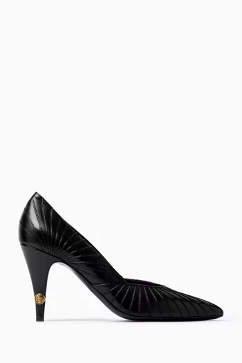 Gianni 90 Pumps in Leather