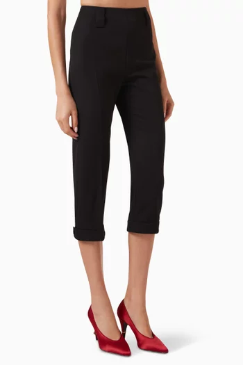 Capri Pants in Virgin Wool