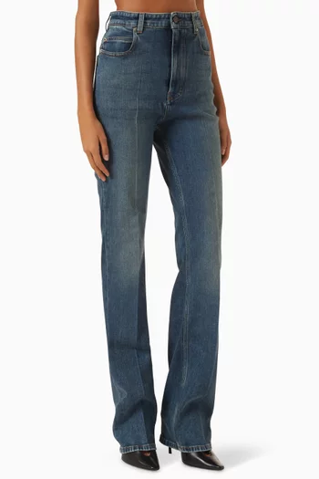 High-rise Slim-fit Jeans