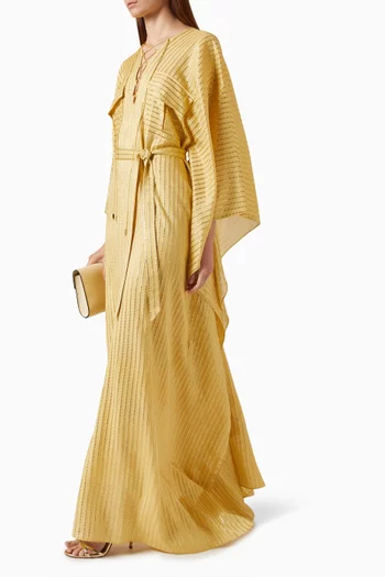 Mojave Kaftan in Silk-blend