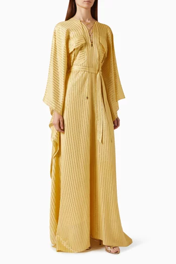 Mojave Kaftan in Silk-blend