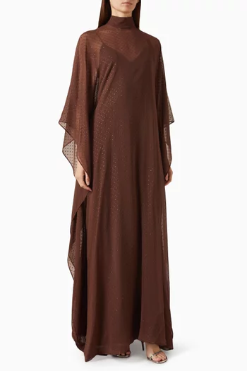Muscat Kaftan in Silk-chiffon