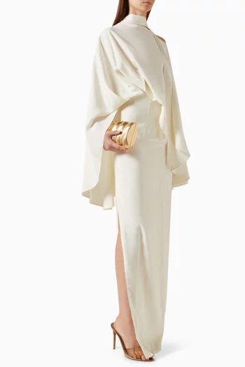 Brooks Maxi Dress in Crepe