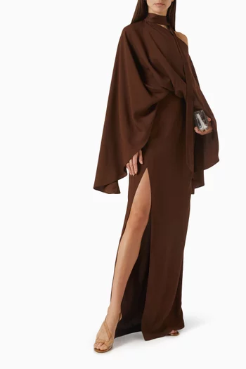 Brooks Dress in Crepe