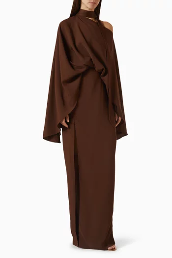 Brooks Dress in Crepe