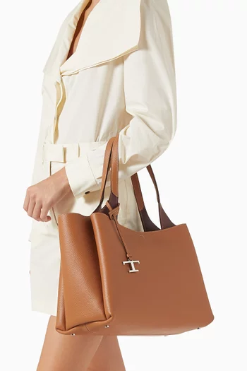 Medium Tote Bag in Leather